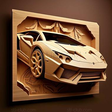 3D model Lamborghini Murcilago (STL)